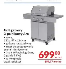Makro Grill gazowy 3-palnikowy Aro oferta