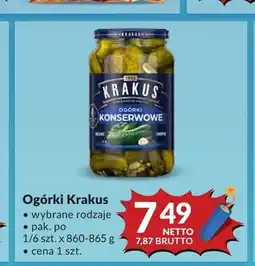Makro Ogórki Krakus oferta