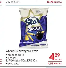 Makro Chrupki/prażynki Star oferta
