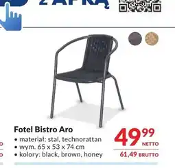 Makro Fotel Bistro Aro oferta