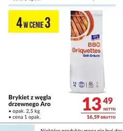 Makro Brykiet z węgla drzewnego Aro oferta
