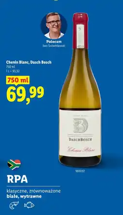 Lidl Chenin Blanc, Dasch Bosch oferta