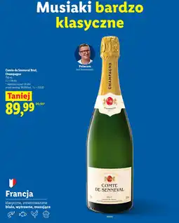 Lidl Comte de Senneval Brut, Champagne oferta