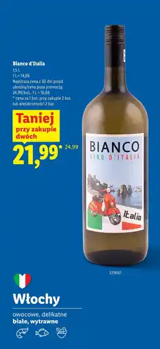 Lidl Bianco d'Italia oferta