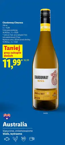 Lidl Cimarosa Chardonnay oferta