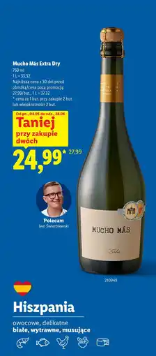 Lidl Mucho Más Extra Dry oferta