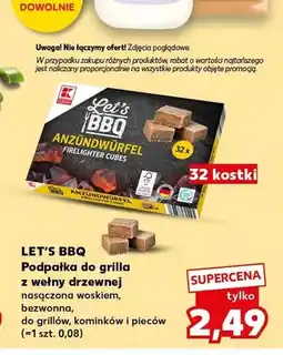 Kaufland Podpałka do grilla z wełny drzewnej Let's BBQ oferta