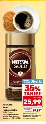 Kaufland Kawa rozpuszczalna Nescafé Gold oferta