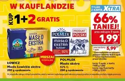 Kaufland Masło Łowickie ekstra Łowicz oferta