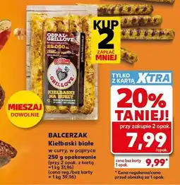 Kaufland Kiełbaski białe w papryce Balcerzak oferta