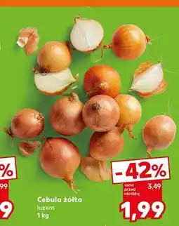 Kaufland Cebula żółta oferta