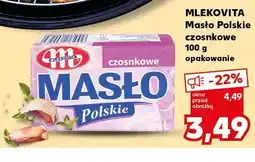 Kaufland Masło Polskie czosnkowe Mlekovita oferta