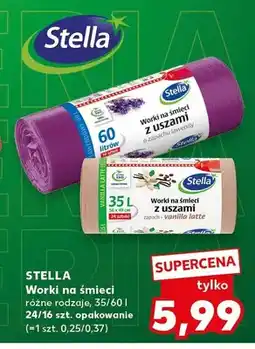 Kaufland Worki na śmieci z uszami Stella o zapachu lawendy oferta