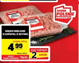 Gram Market Mięso mielone z szynki wieprzowej Olewnik oferta
