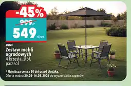 Biedronka JUMI Zestaw mebli ogrodowych oferta