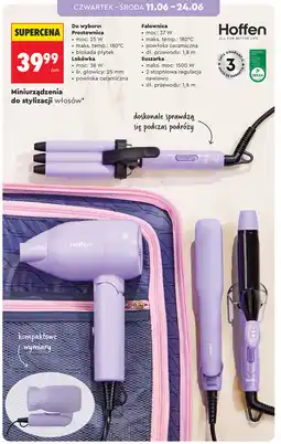Biedronka Hoffen Miniurządzenia do stylizacji włosów oferta