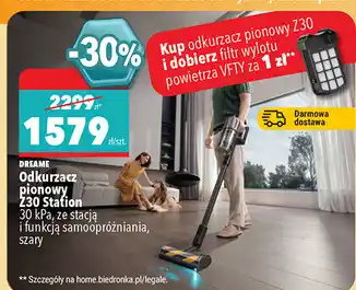 Biedronka Dreame Odkurzacz pionowy Z30 Station oferta