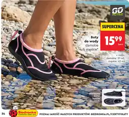 Biedronka GO ACTIVE Buty do wody damskie lub męskie oferta
