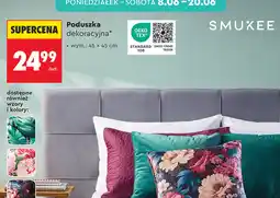 Biedronka Smukee poduszka dekoracyjna oferta