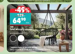 Biedronka JUMI Fotel wiszący ażurowy oferta