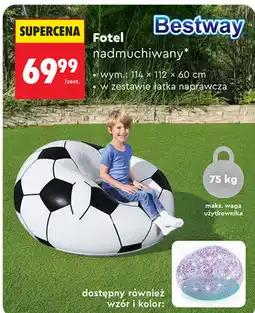 Biedronka Bestway Fotel nadmuchiwany oferta