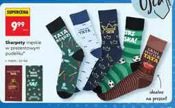 Biedronka Skarpety męskie w prezentowym pudełku Moraj oferta