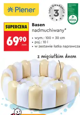 Biedronka Plener Basen nadmuchiwany oferta