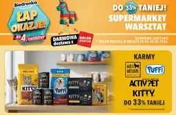 Biedronka Karmy dla zwierząt Activ'Pet, Kitty, Maxi Natural, Puffi oferta