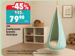 Biedronka JUMI Zawieszane krzesło dziecięce oferta