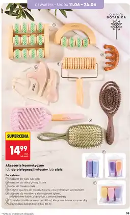 Biedronka Akcesoria kosmetyczne lub do pielęgnacji włosów lub ciała Omnia Botanica oferta