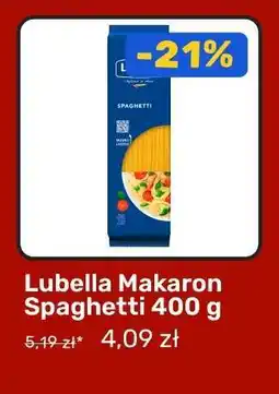 Biedronka Lubella Makaron Spaghetti 400 g oferta