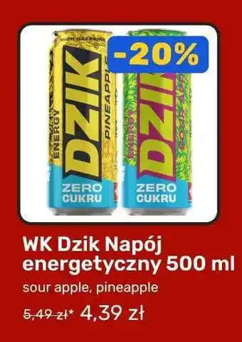 WK Dzik Napój energetyczny 500 ml