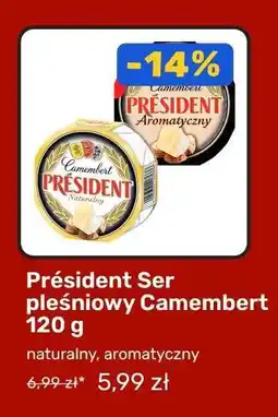 Biedronka Président Ser pleśniowy Camembert 120 g oferta