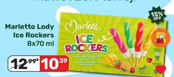 Biedronka Marletto Lody Ice Rockers 8x70 ml oferta