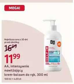 Rossmann AA, intensywnie nawilżający krem-balsam do rąk, 300 ml oferta