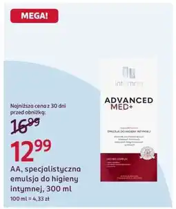 Rossmann AA, specjalistyczna emulsja do higieny intymnej, 300 ml oferta