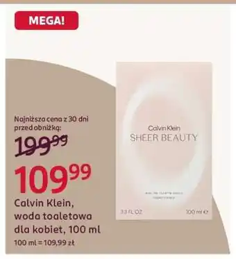 Rossmann Calvin Klein oferta