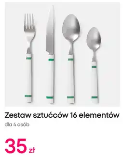 Pepco Zestaw sztućców 16 elementów oferta