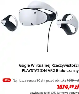 Media Markt Gogle Wirtualnej Rzeczywistości PLAYSTATION VR2 Biało-czarny oferta