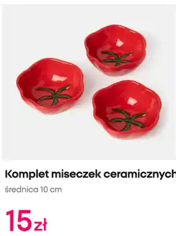 Pepco Komplet miseczek ceramicznych oferta