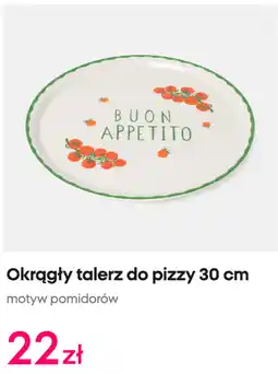 Pepco Okrągły talerz do pizzy 30 cm oferta