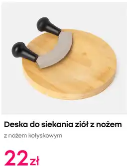 Pepco Deska do siekania ziół z nożem oferta