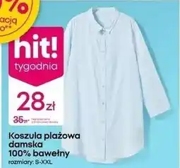 Pepco Pepco Koszula plażowa damska 100% bawełny oferta