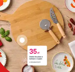 Pepco Pepco Deska do pizzy z kółkiem i nożem oferta