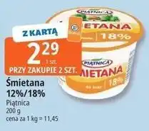 E.Leclerc Śmietana 12%/18% Piątnica oferta