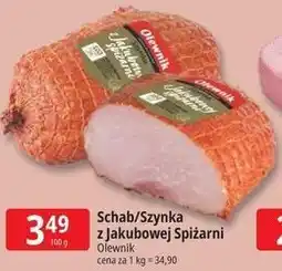 E.Leclerc Schab/Szynka z Jakubowej Spiżarni Olewnik oferta