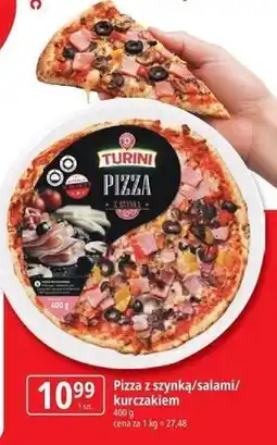 E.Leclerc Pizza z szynką/salami/kurczakiem oferta