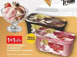 E.Leclerc Lody śmietankowo-truskawkowe/śmietankowo-czekoladowe Eskiss oferta