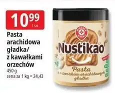 E.Leclerc Nustikao Pasta arachidowa gładka/ z kawałkami orzechów oferta
