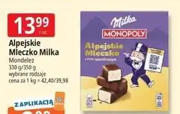 E.Leclerc Alpejskie Mleczko Milka oferta